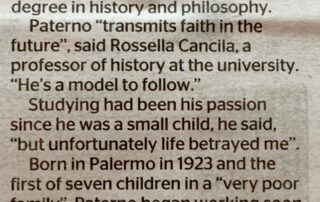 Article about 97 year old Graduate